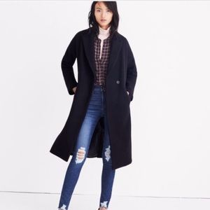 Madewell atlas cocoon coat